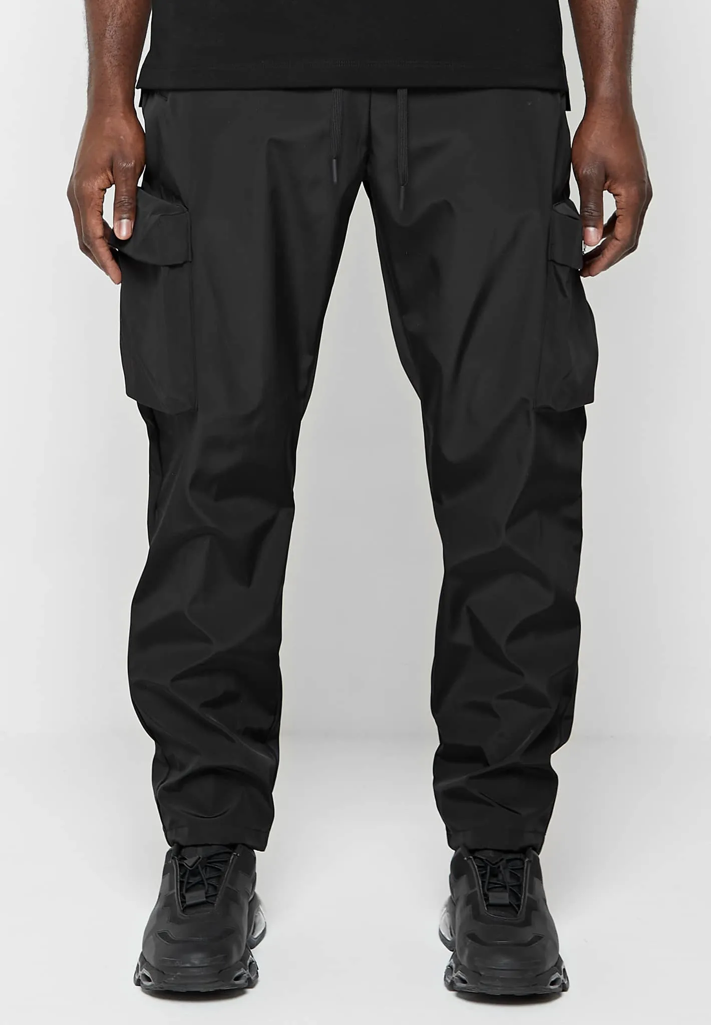 Nylon Cargo Pants - Black sold by Maniere De Voir product image thumbnail 3