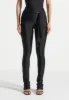 Draped Hardware Detail Leggings - Black sold by Maniere De Voir