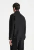 Benoit - Twill Pocket Cropped Shirt - Black sold by Maniere De Voir