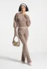 Knitted Cinch Waist Cardigan - Taupe sold by Maniere De Voir