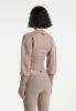 Knitted Cinch Waist Cardigan - Taupe sold by Maniere De Voir