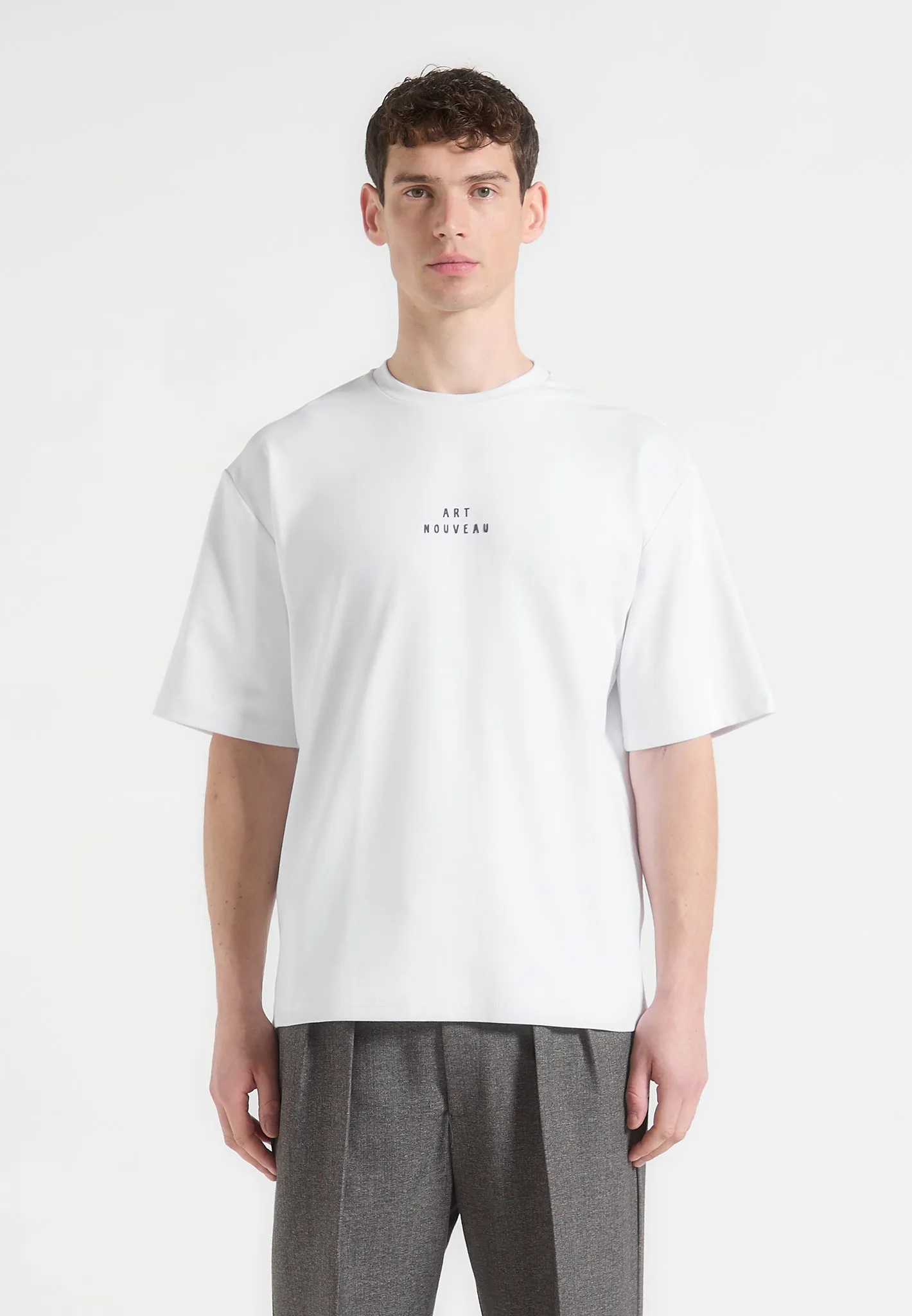 Art Nouveau - Cotton T-Shirt - White sold by Maniere De Voir product image thumbnail 2