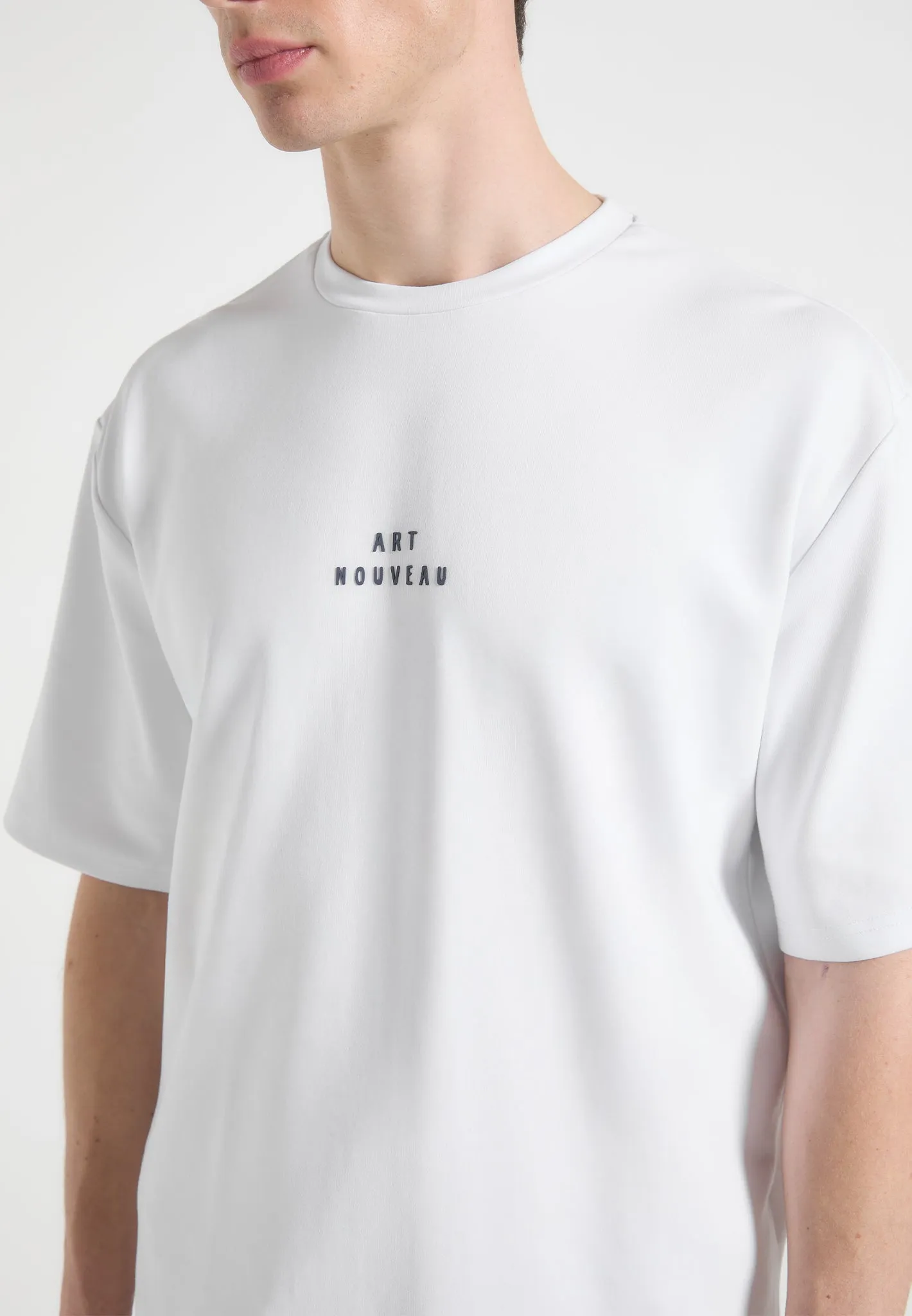 Art Nouveau - Cotton T-Shirt - White sold by Maniere De Voir product image thumbnail 4