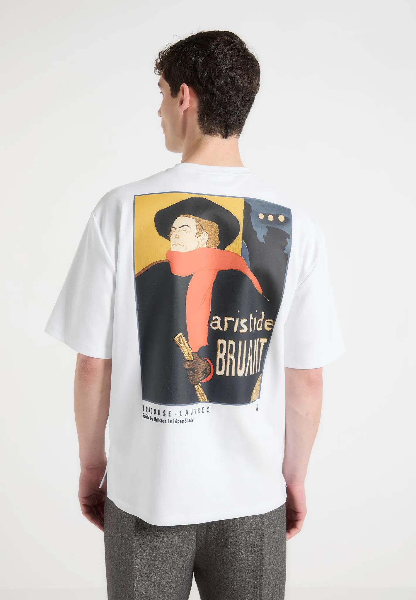 Art Nouveau - Cotton T-Shirt - White sold by Maniere De Voir product image thumbnail 3