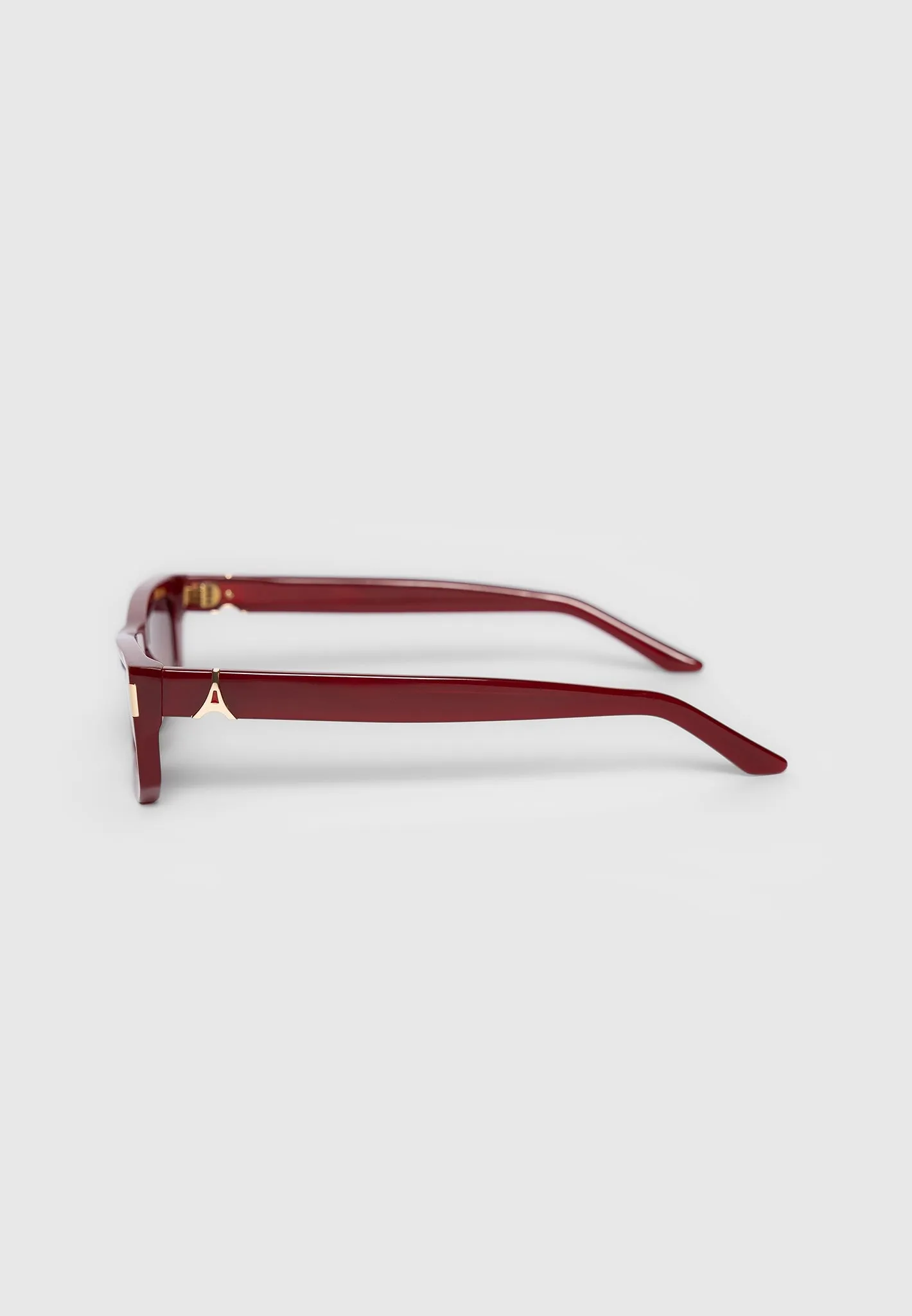 Milan - Curved-Frame Sunglasses - Red sold by Maniere De Voir product image thumbnail 5