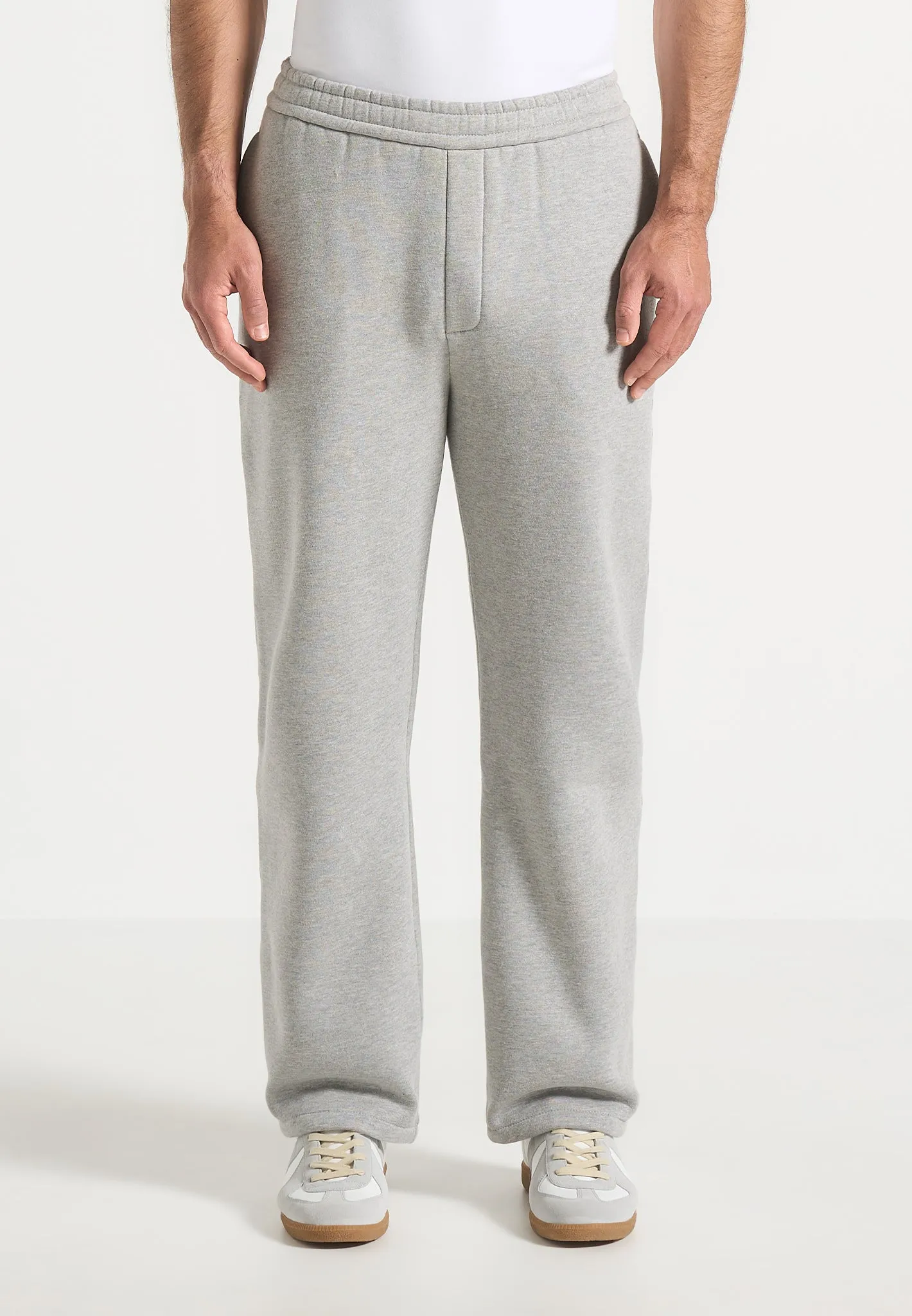 Marcel - Whipstitch Regular Jogger - Light Grey sold by Maniere De Voir product image thumbnail 4