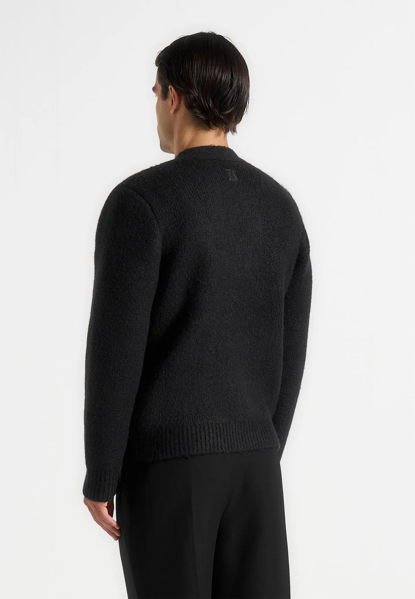Aldo - Wool Knit Cardigan - Black sold by Maniere De Voir product image thumbnail 5