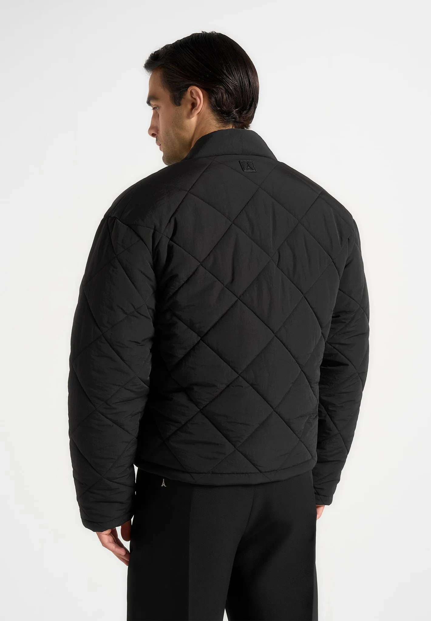 Emil - Kimono Quilted Wrap Puffer Jacket - Black sold by Maniere De Voir product image thumbnail 5