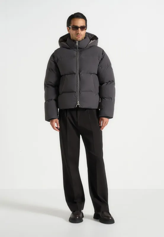 Eric - 2-in-1 Puffer/Gilet Jacket - Grey sold by Maniere De Voir