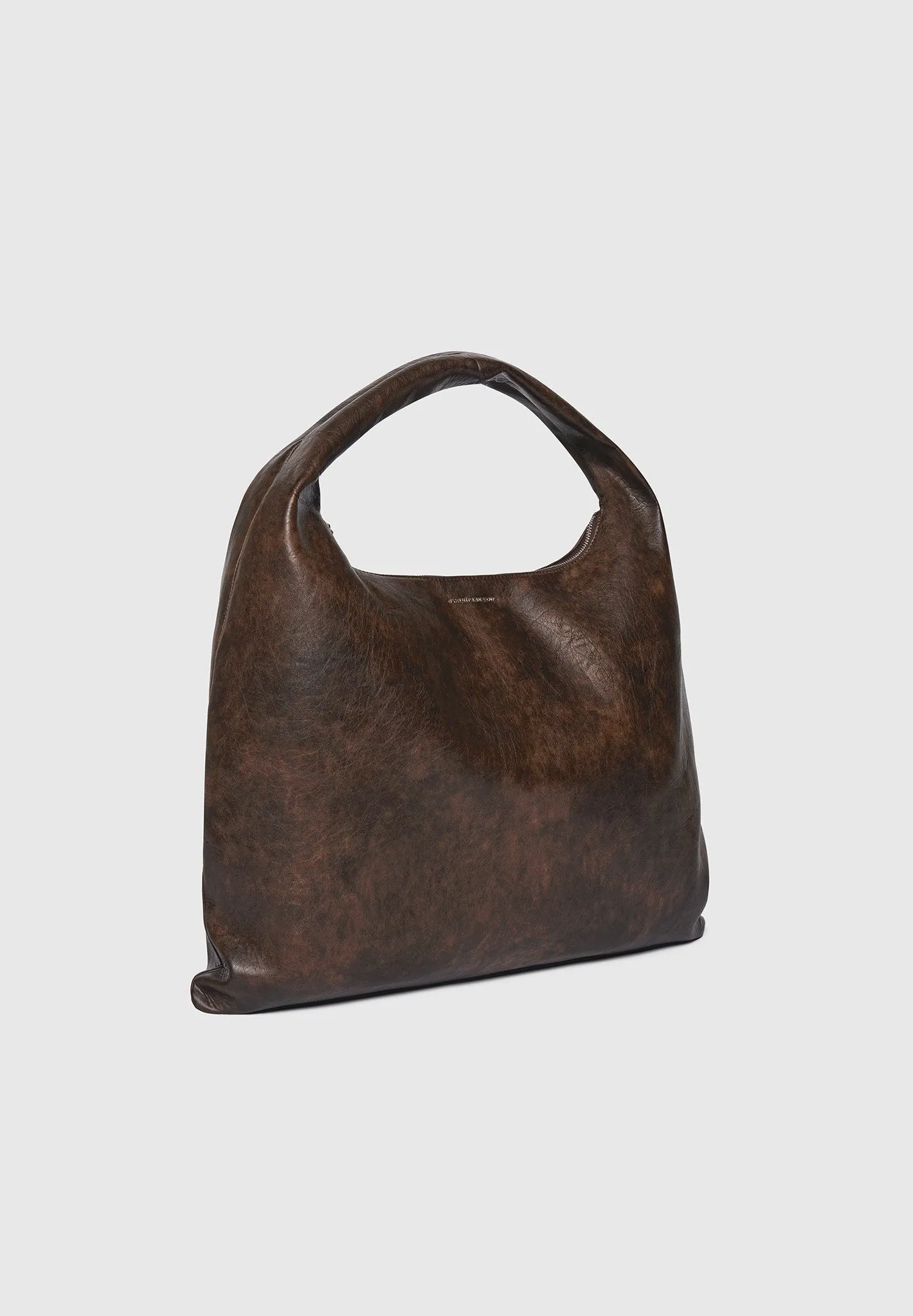 Aubin - Vintage Leather Hobo Bag - Brown sold by Maniere De Voir product image thumbnail 2