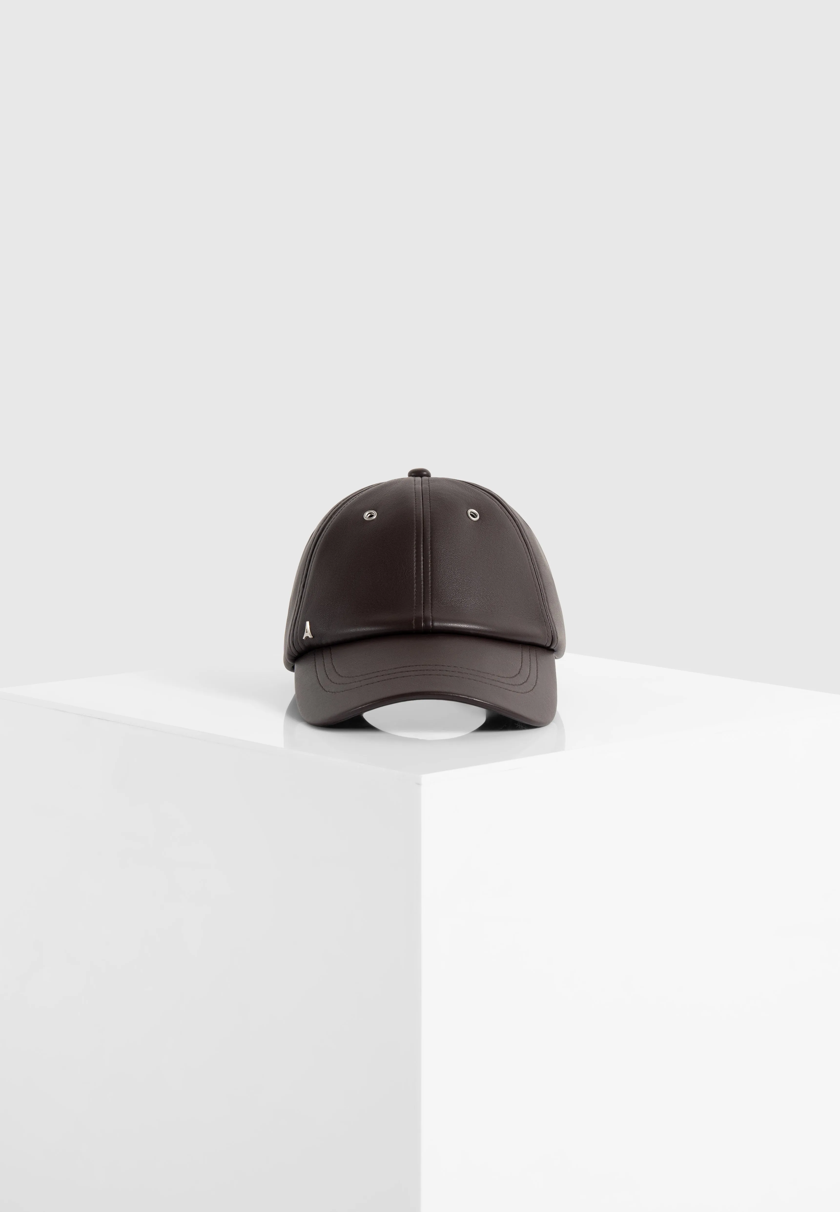Lou - Leather Cap - Brown sold by Maniere De Voir product image thumbnail 3