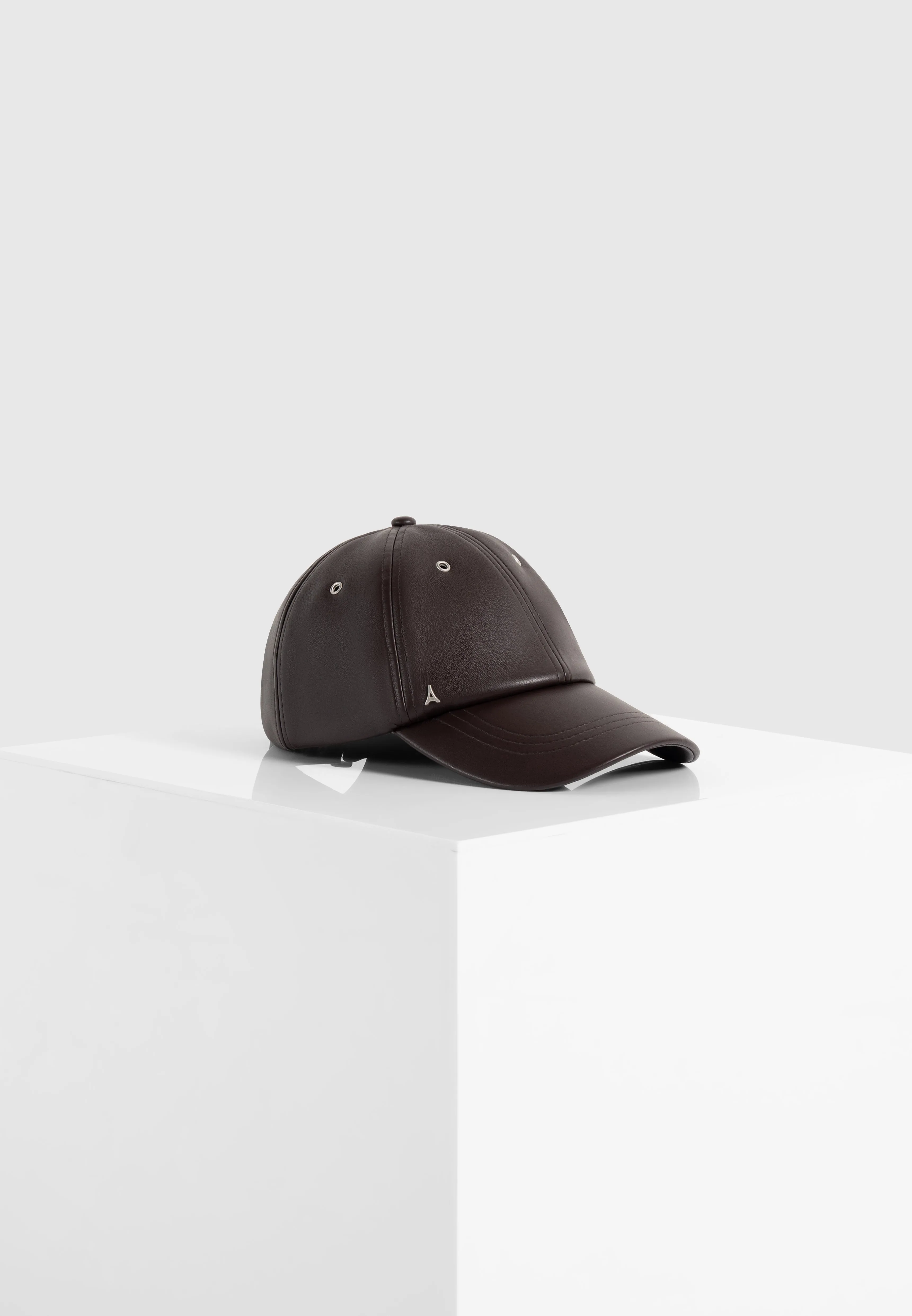 Lou - Leather Cap - Brown sold by Maniere De Voir product image thumbnail 4