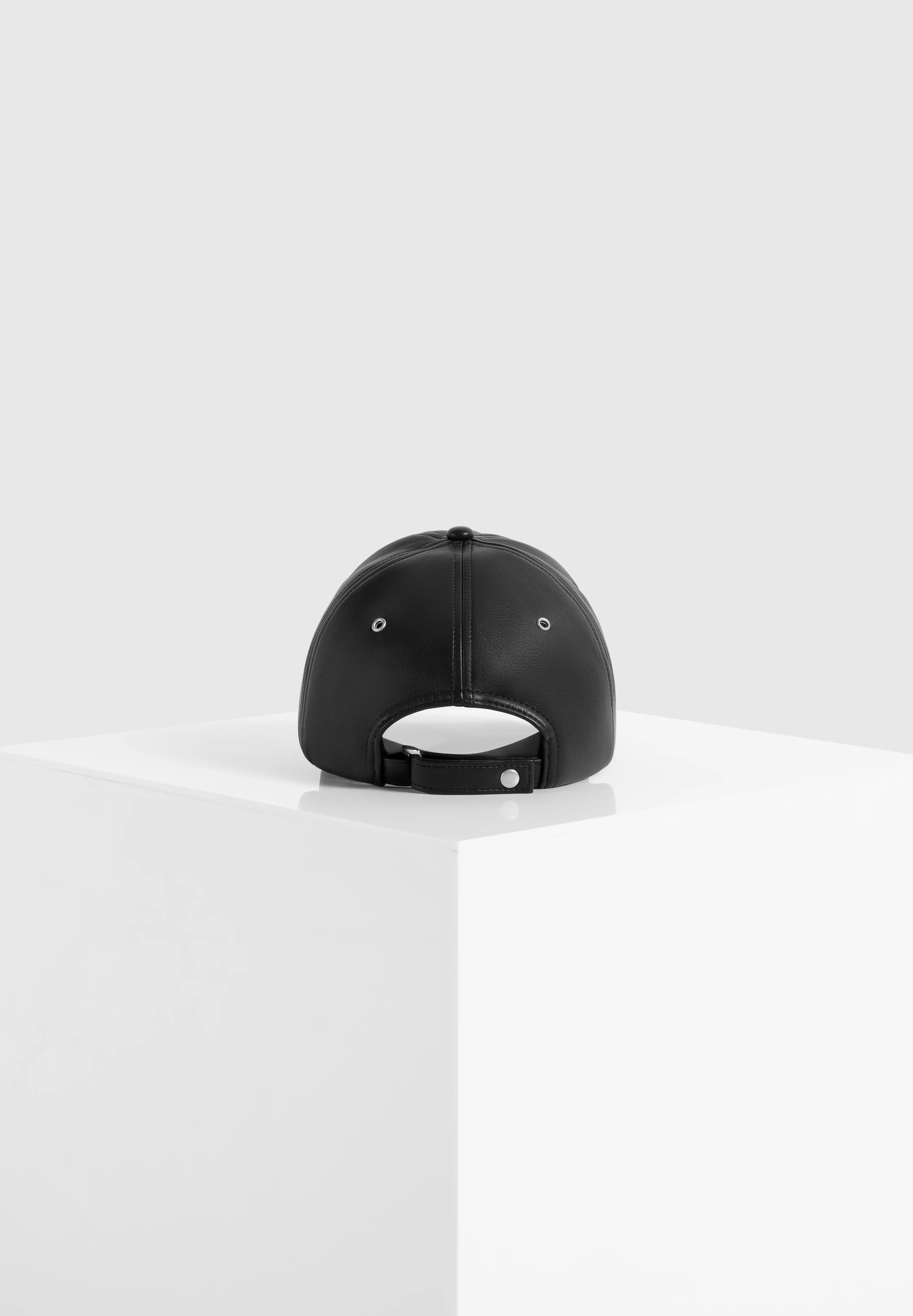 Lou - Leather Cap - Black sold by Maniere De Voir product image thumbnail 5
