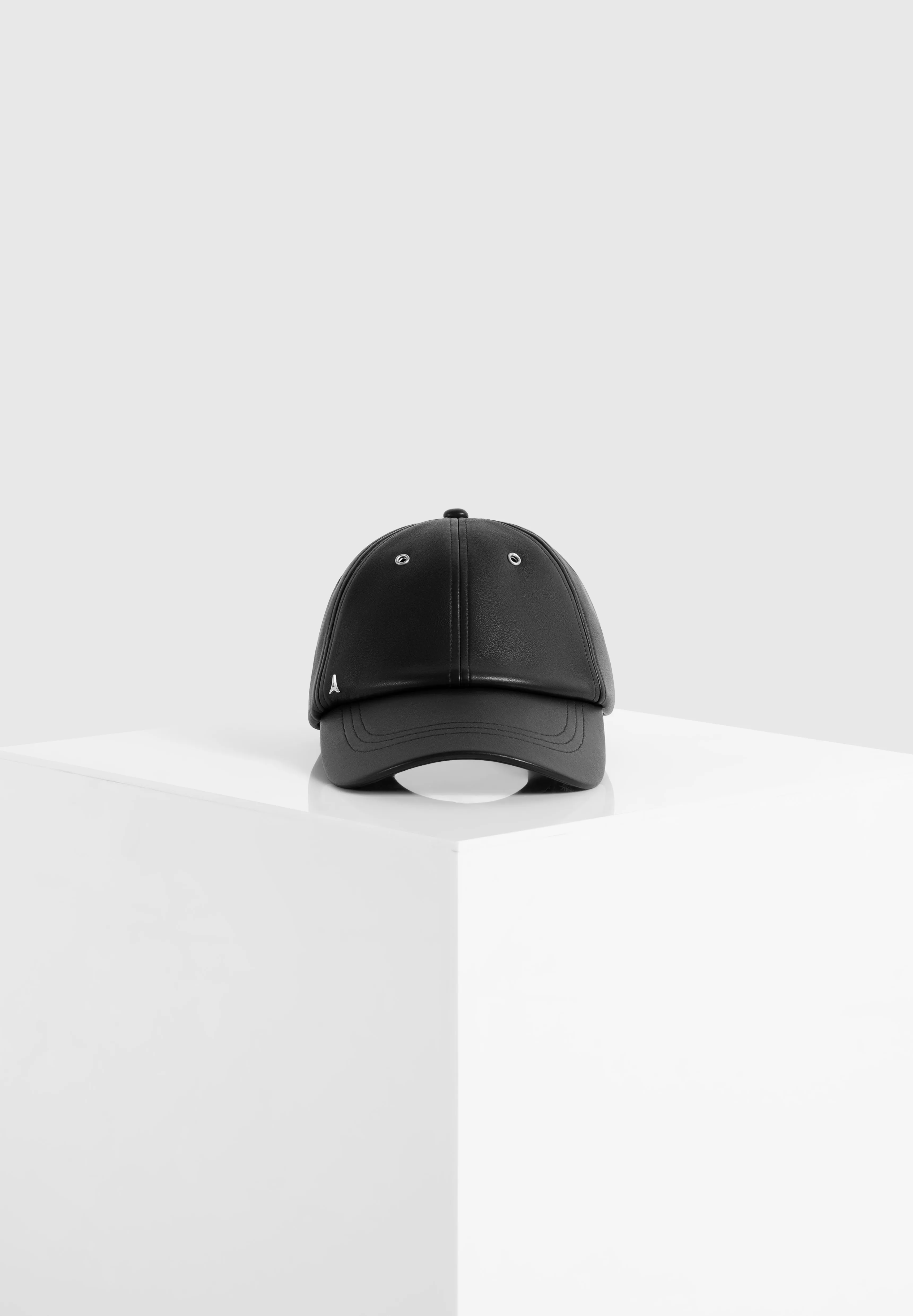 Lou - Leather Cap - Black sold by Maniere De Voir product image thumbnail 3