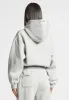 Éternelle 420GSM Eiffel Embossed Hoodie - Grey sold by Maniere De Voir