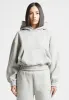 Éternelle 420GSM Eiffel Embossed Hoodie - Grey sold by Maniere De Voir