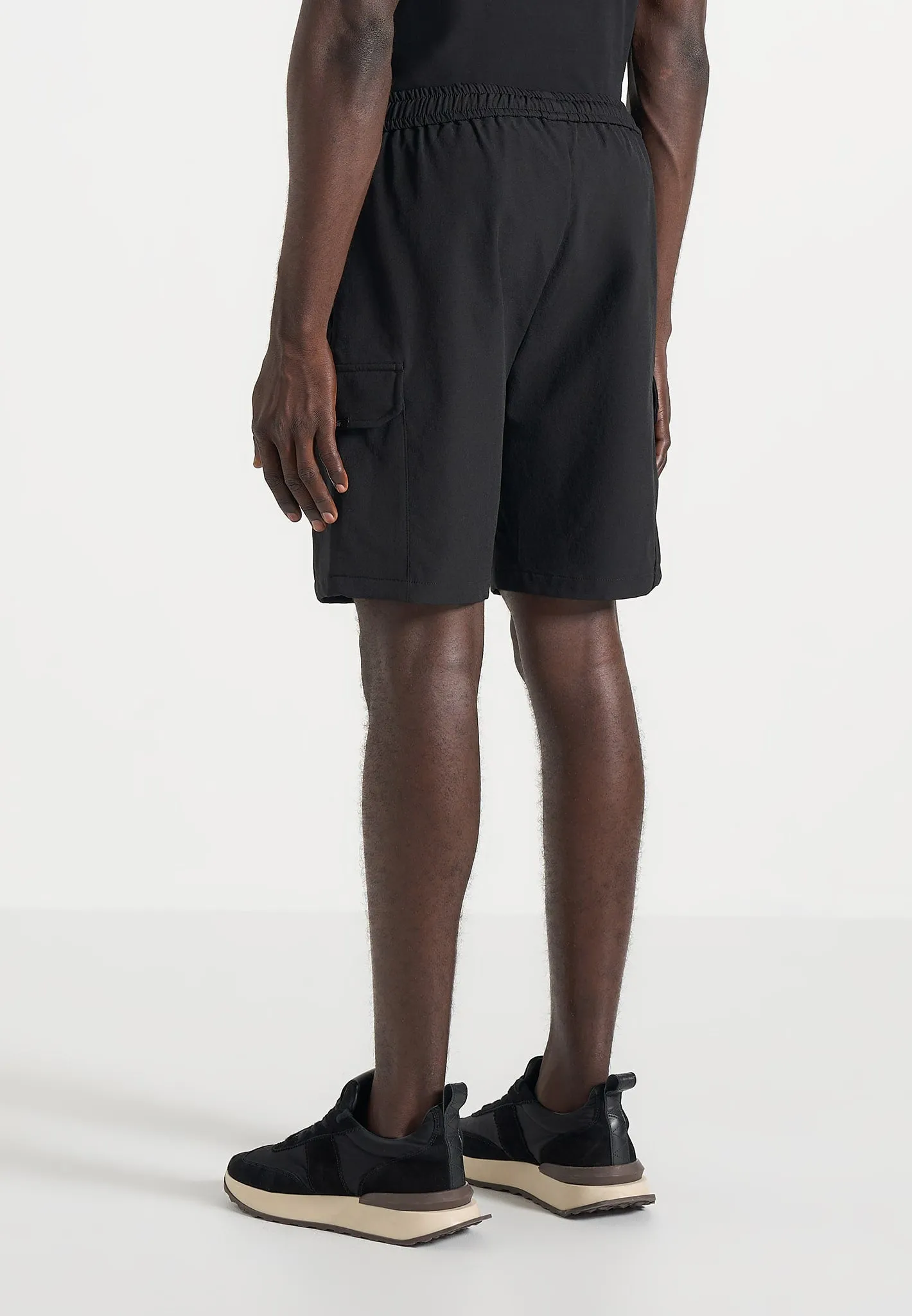 Dimitri - Technnical Cargo Shorts - Black sold by Maniere De Voir product image thumbnail 5