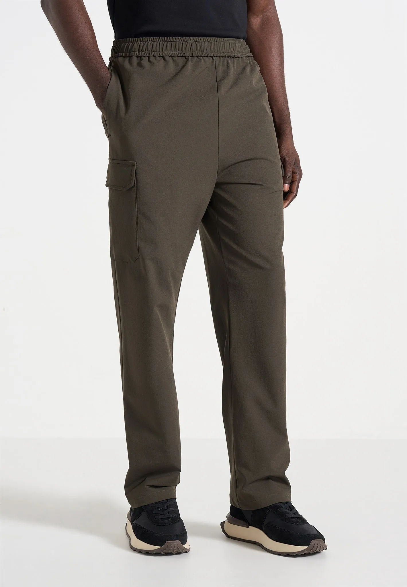 Rayan - Technical Cargo Trousers - Olive sold by Maniere De Voir product image thumbnail 5