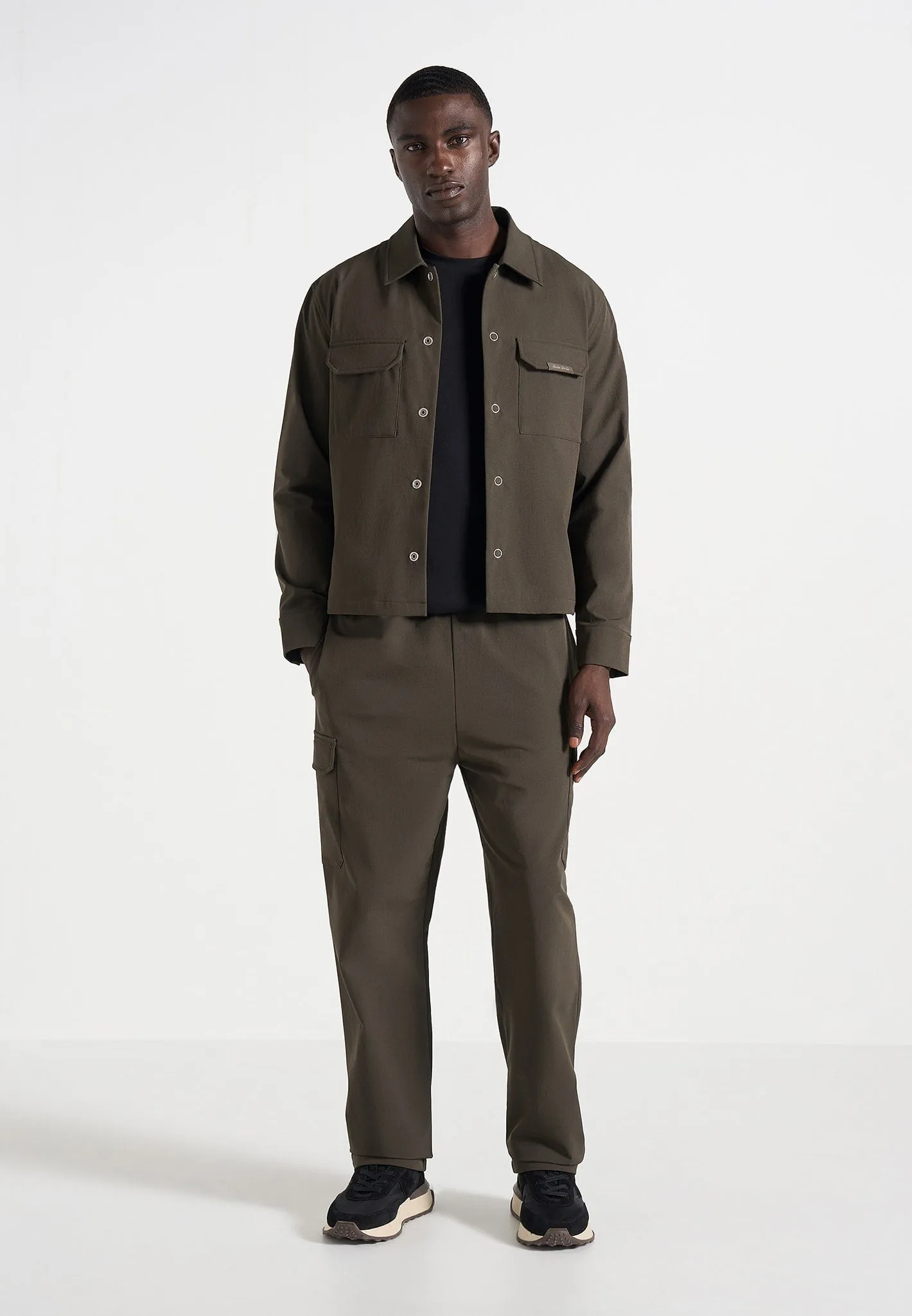 Rayan - Technical Cargo Trousers - Olive sold by Maniere De Voir product image thumbnail 2