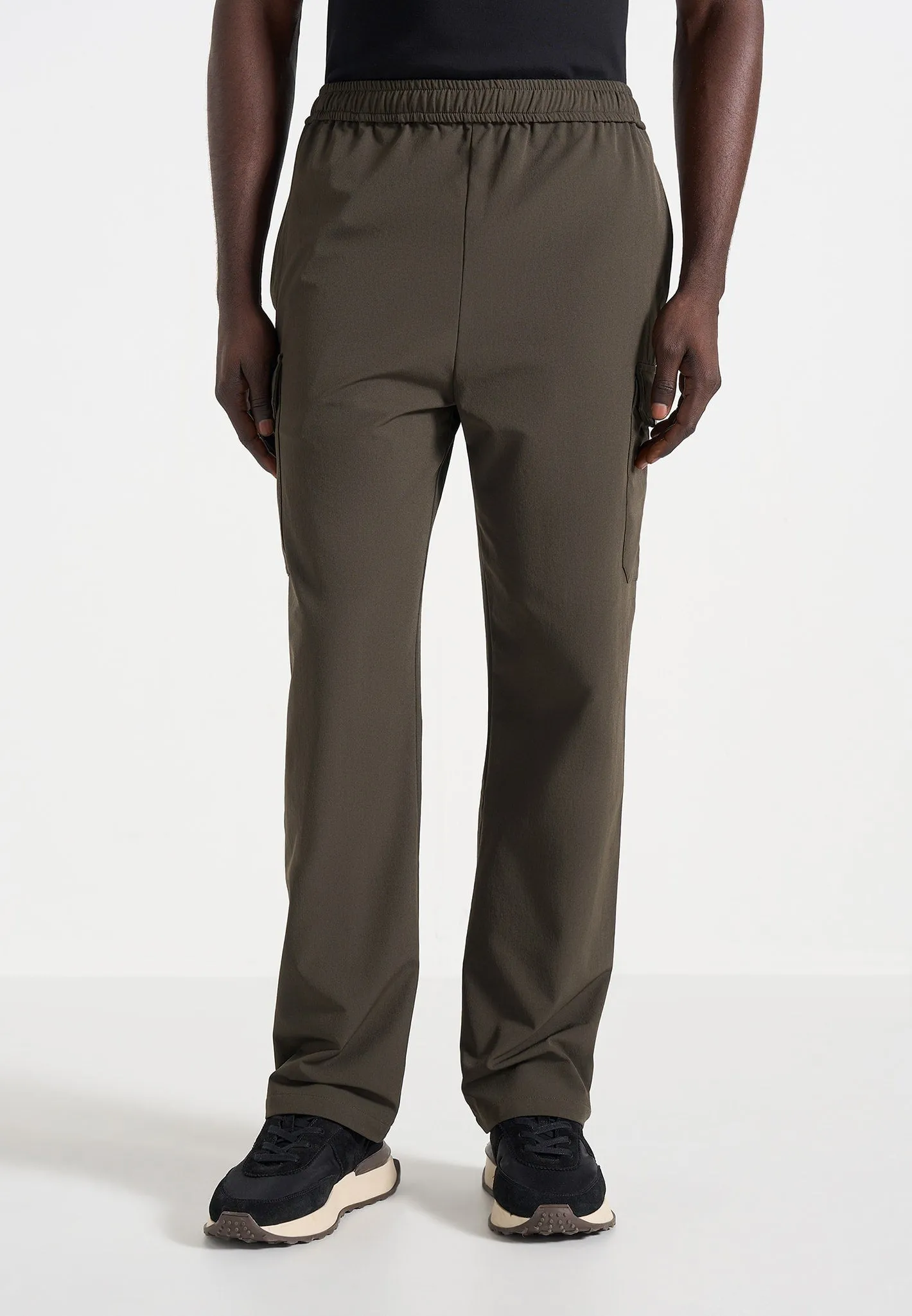 Rayan - Technical Cargo Trousers - Olive sold by Maniere De Voir product image thumbnail 3