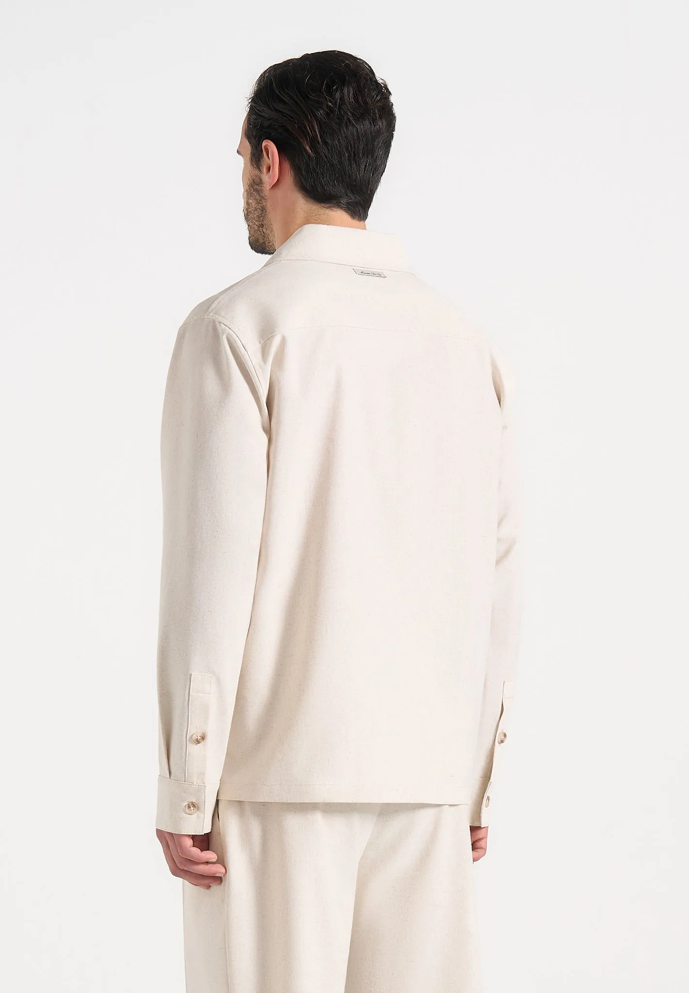 Constant - Linen Long Sleeve Shirt - Natural sold by Maniere De Voir product image thumbnail 3