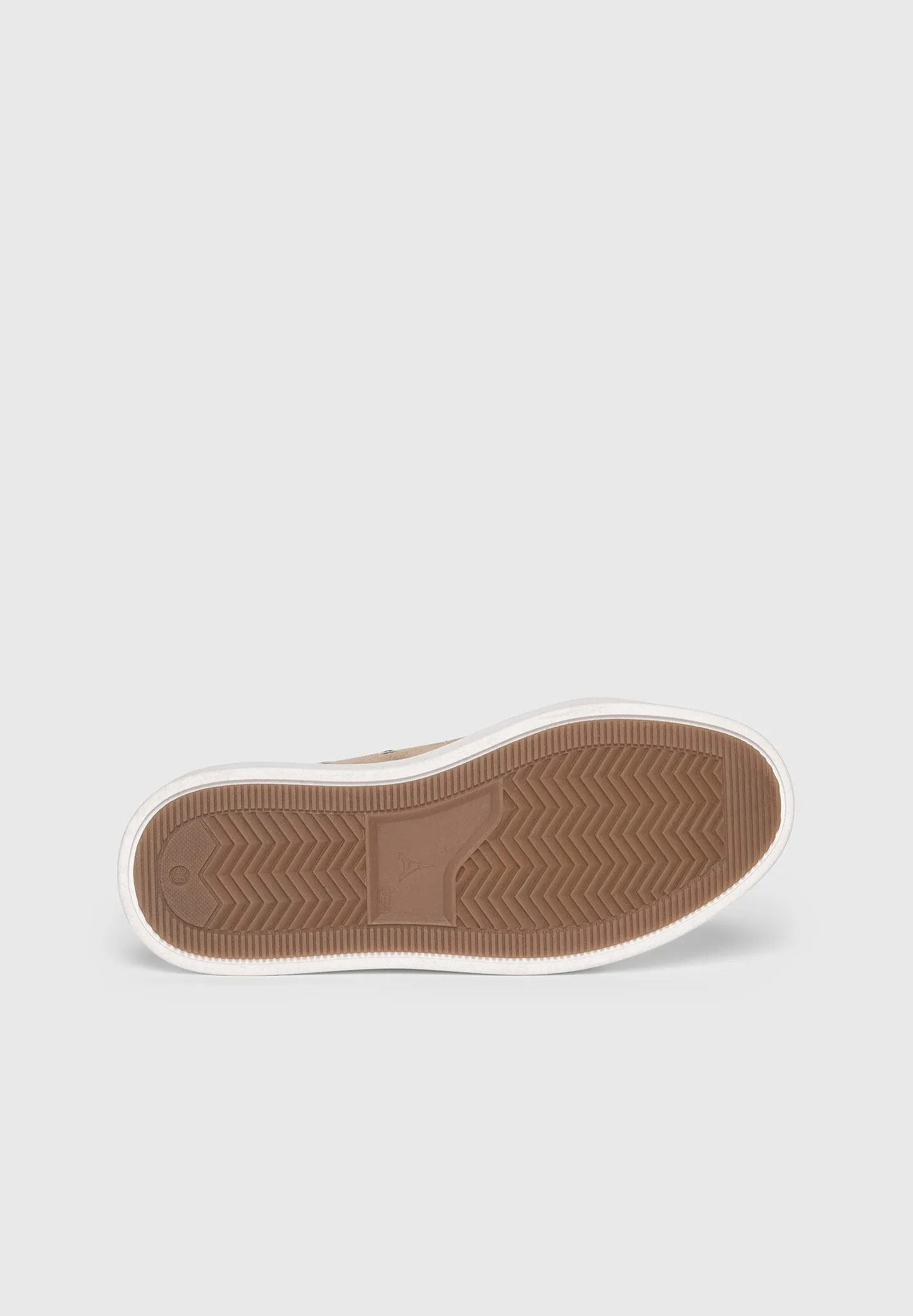 Vienna - Suede Contrast Stitch Sneaker - Beige sold by Maniere De Voir product image thumbnail 4