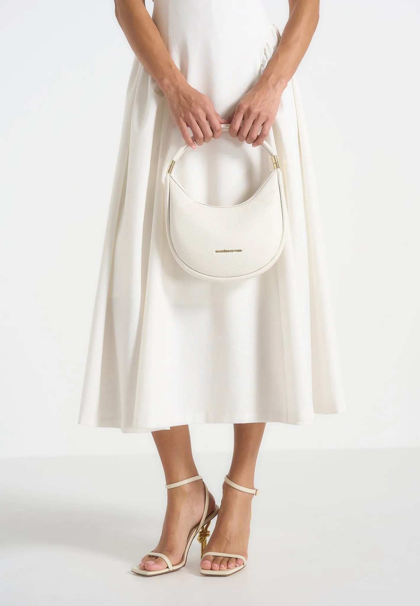 Suki - 3-In-1 Leather Mini Bag - White sold by Maniere De Voir product image thumbnail 4