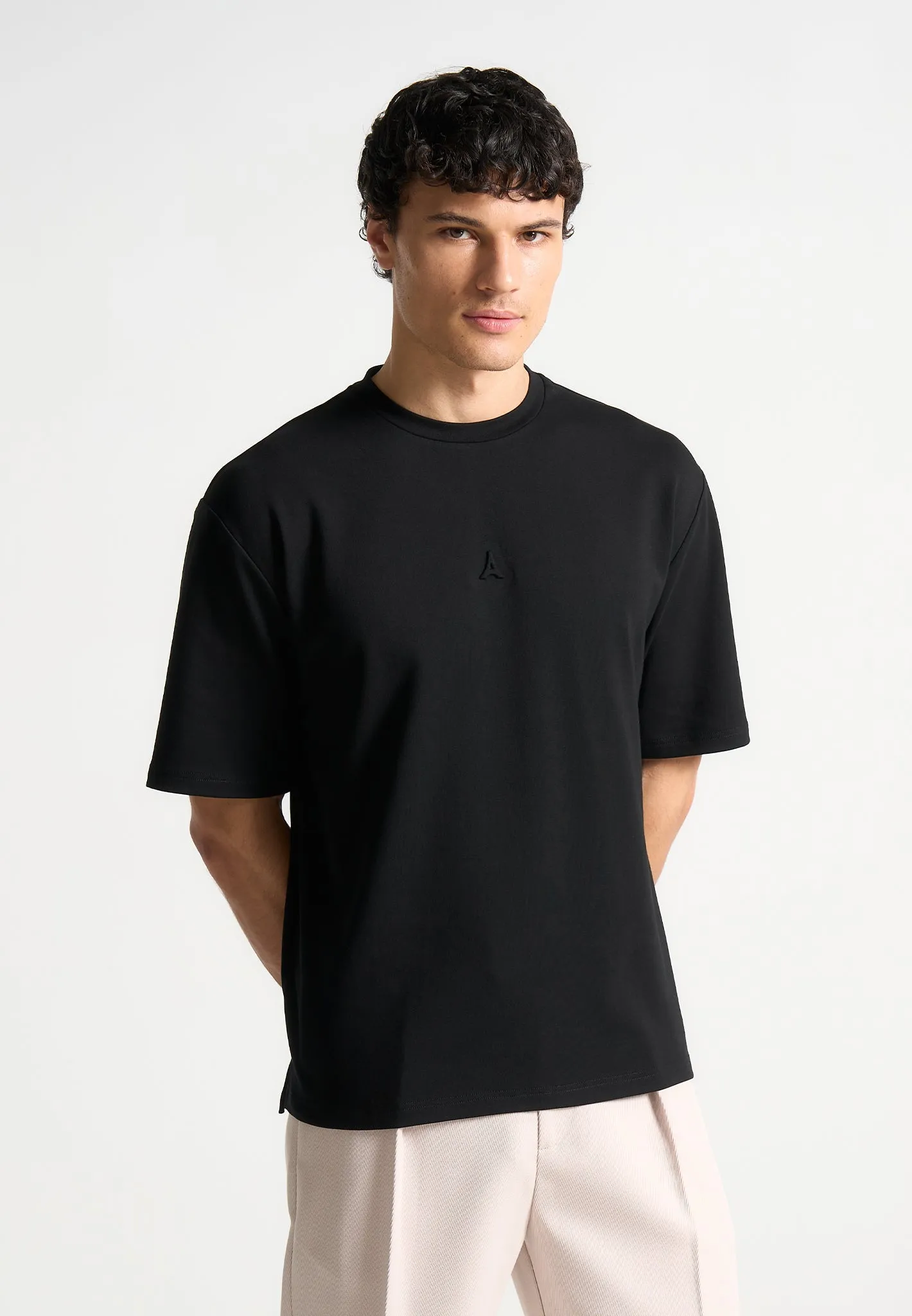 Self Portrait - Van Gogh Cotton T-Shirt - Black sold by Maniere De Voir product image thumbnail 2