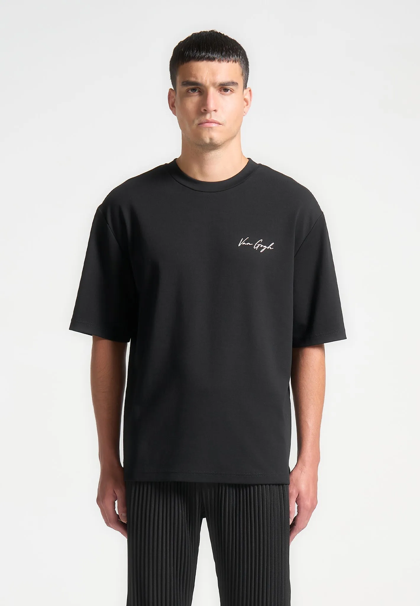 Piece De Resistance - Van Gogh T-Shirt - Black sold by Maniere De Voir product image thumbnail 4