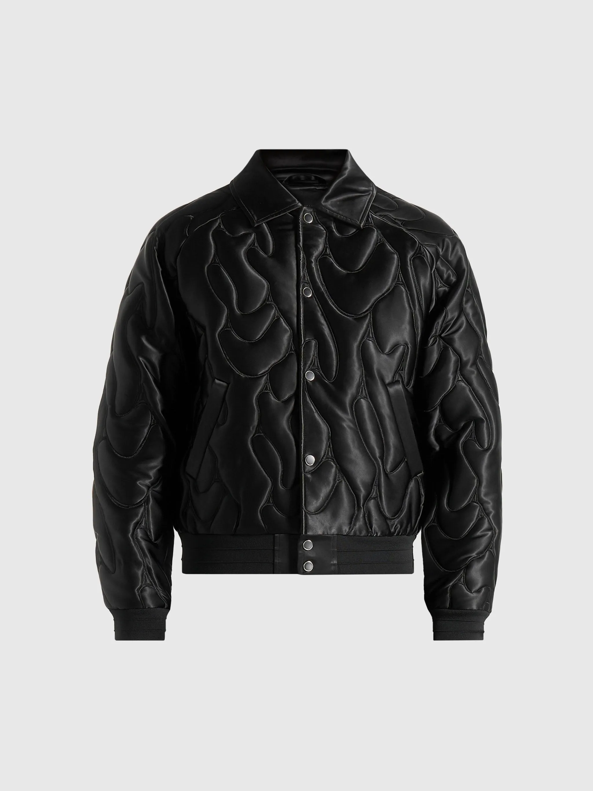 Ugo - Satin Embroidered Jacket - Black sold by Maniere De Voir product image thumbnail 5