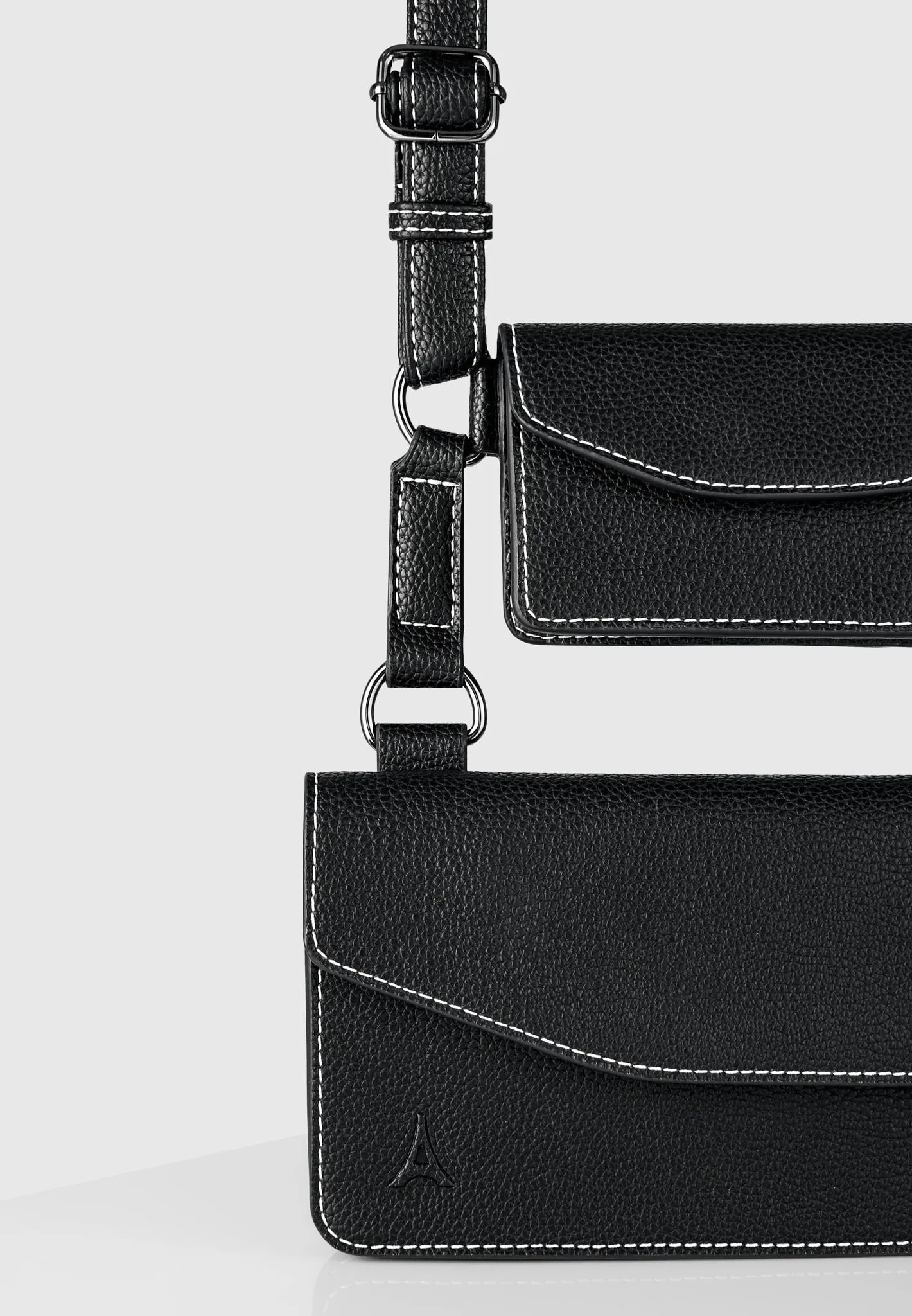 Monet - Duo Crossbody Bag - Black sold by Maniere De Voir product image thumbnail 2