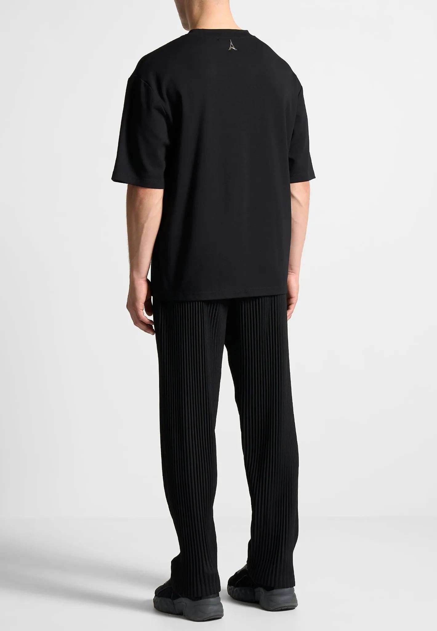 Art Dealer Graphic T-Shirt - Black sold by Maniere De Voir product image thumbnail 5