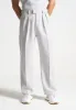 Pierre - Relaxed Fit Textured Pleated Tailored Trousers - Grey sold by Maniere De Voir