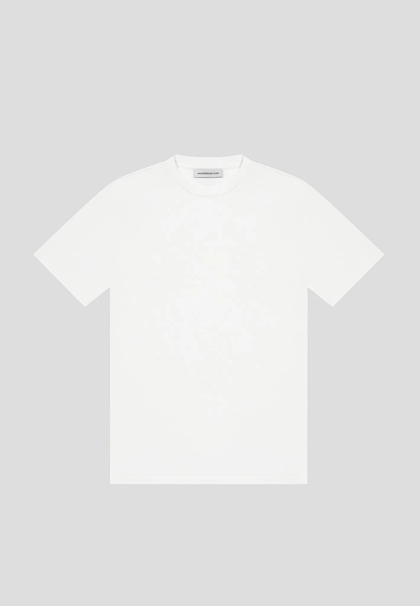 Armand - Fitted Luxe T-Shirt - White sold by Maniere De Voir product image thumbnail 2