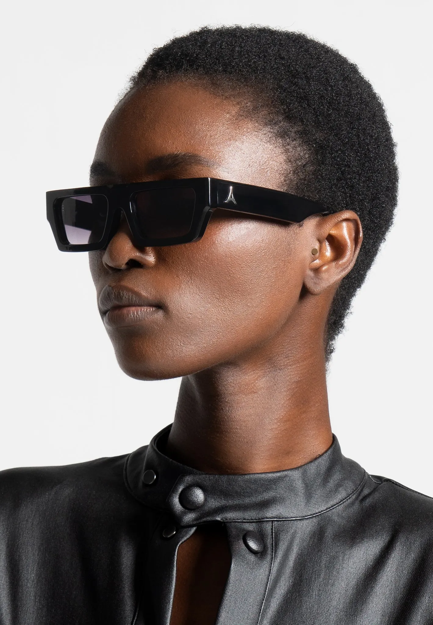 Azur Sunglasses - Gloss Black sold by Maniere De Voir product image thumbnail 3