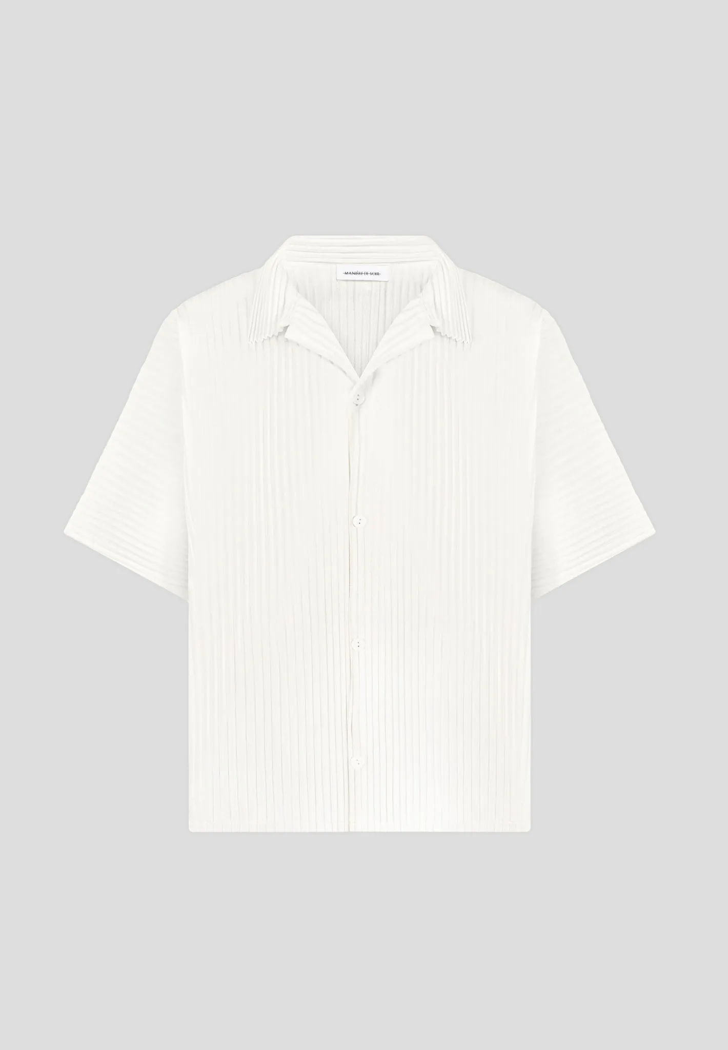Pascal - Pleated Shirt - Off White sold by Maniere De Voir product image thumbnail 2