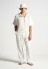 Pascal - Pleated Shirt - Off White sold by Maniere De Voir