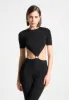 Knitted Backless Jumpsuit - Black sold by Maniere De Voir
