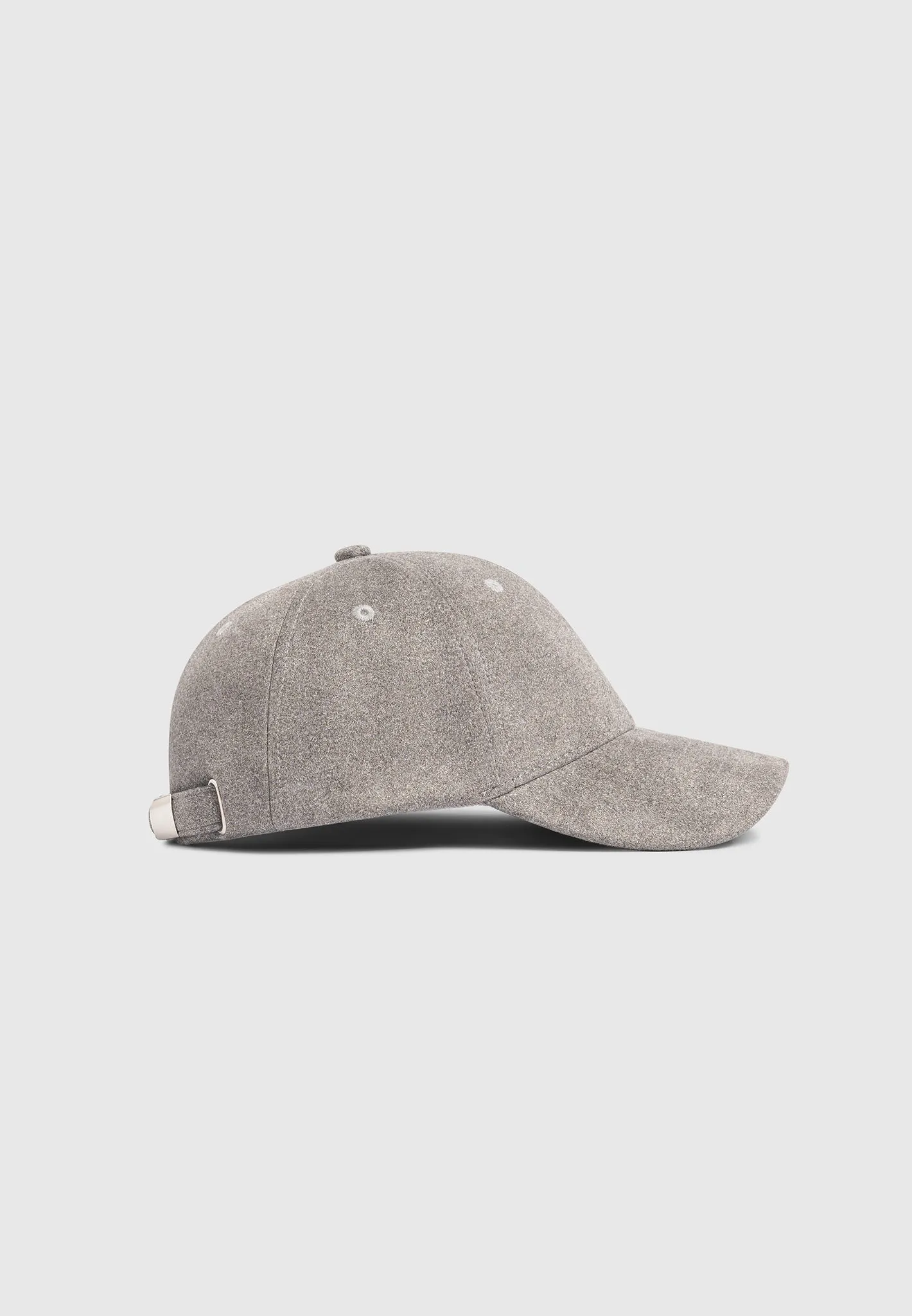 Florent - Signature Suede Cap - Grey sold by Maniere De Voir product image thumbnail 2