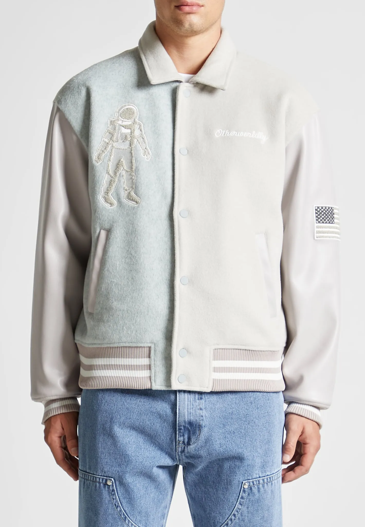 Astro Varsity Jacket - Multi sold by Maniere De Voir product image thumbnail 3