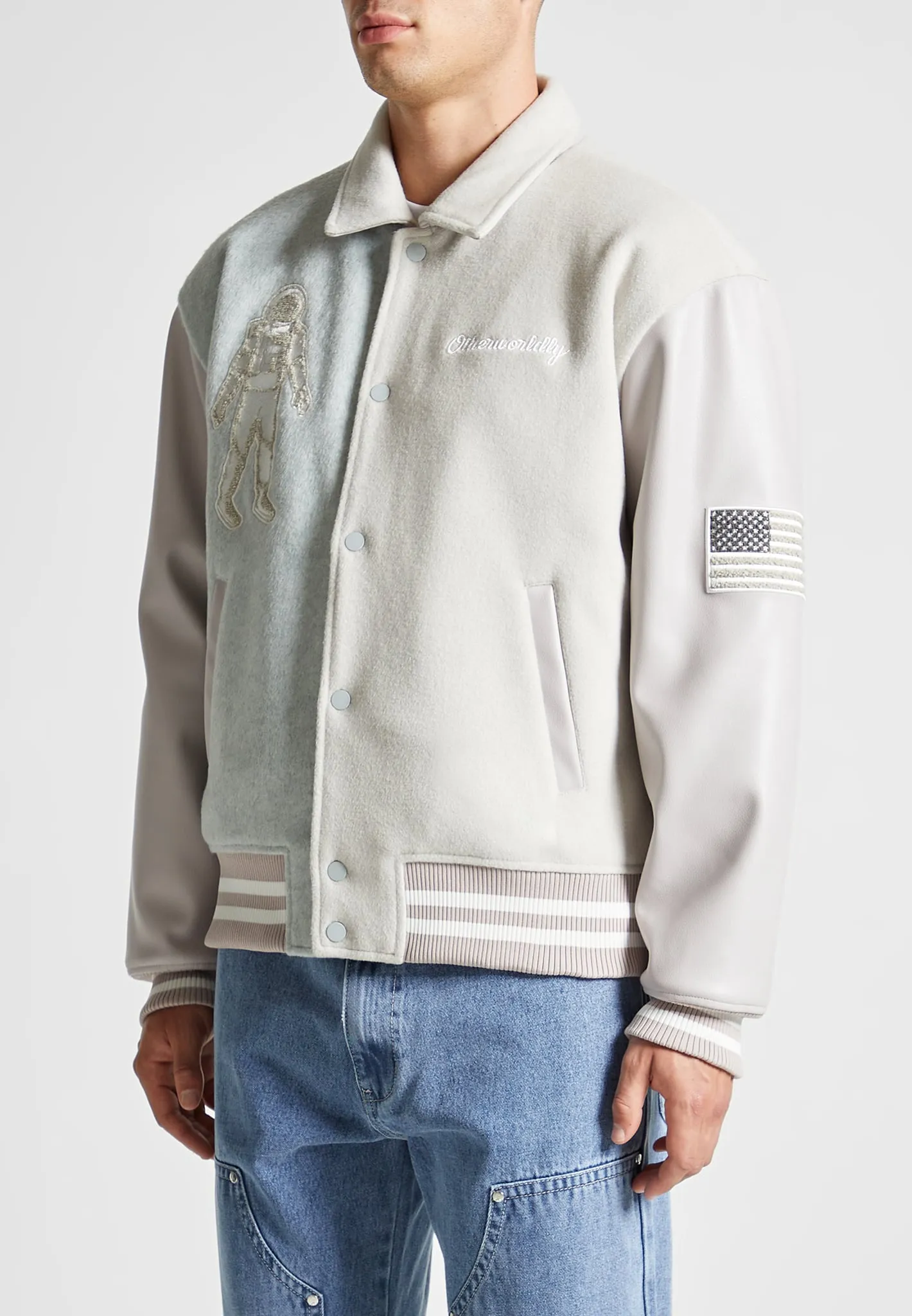 Astro Varsity Jacket - Multi sold by Maniere De Voir product image thumbnail 4
