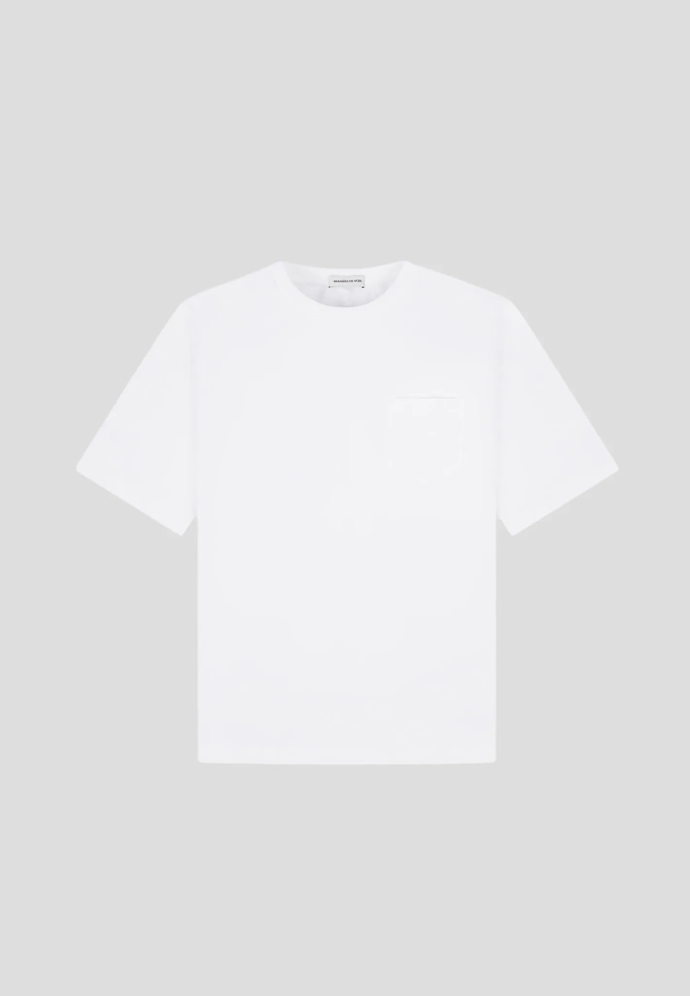 Oversized Fit Cotton T-Shirt - White sold by Maniere De Voir