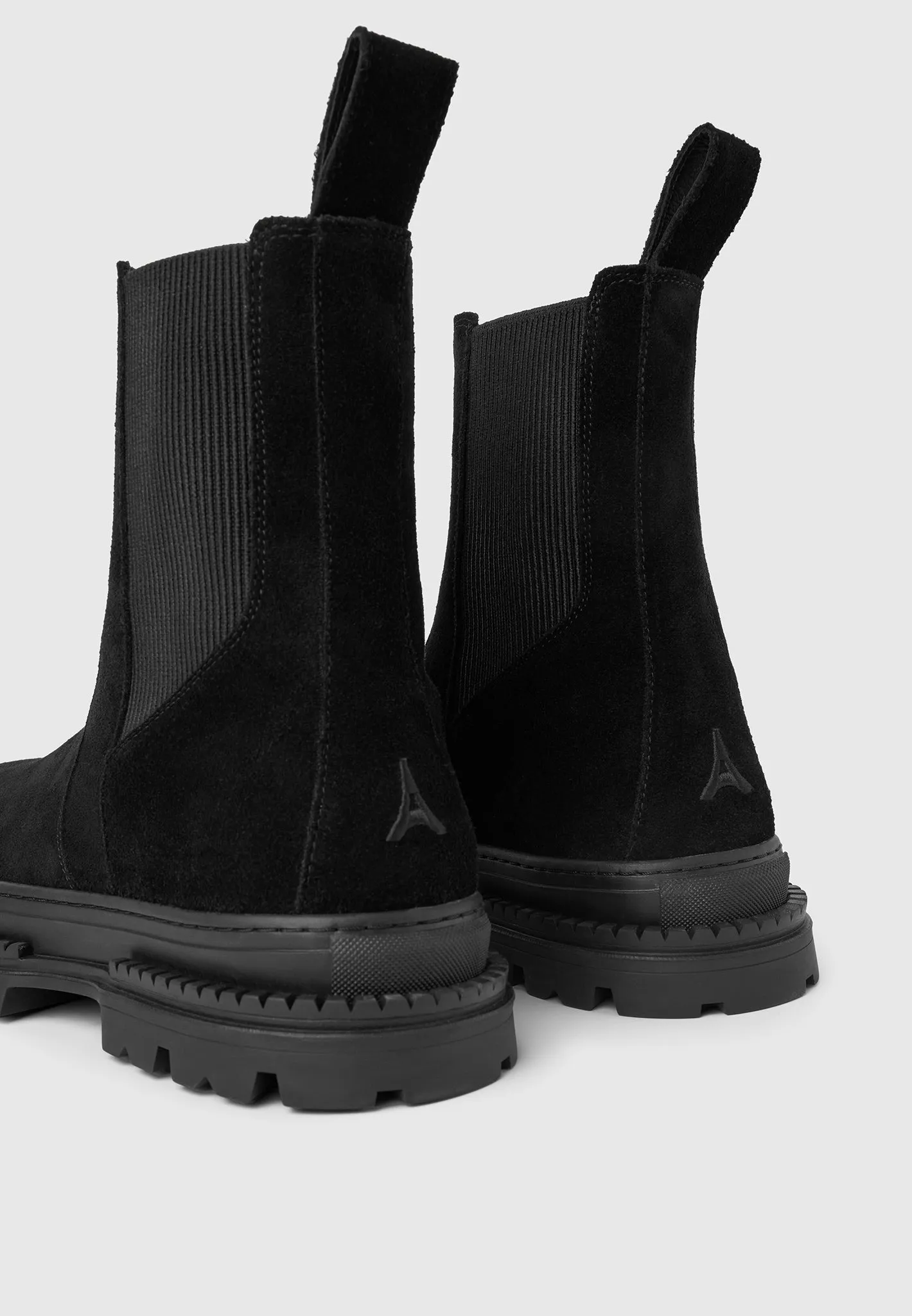 Bordeaux - Suede Chelsea Boot - Black sold by Maniere De Voir product image thumbnail 4