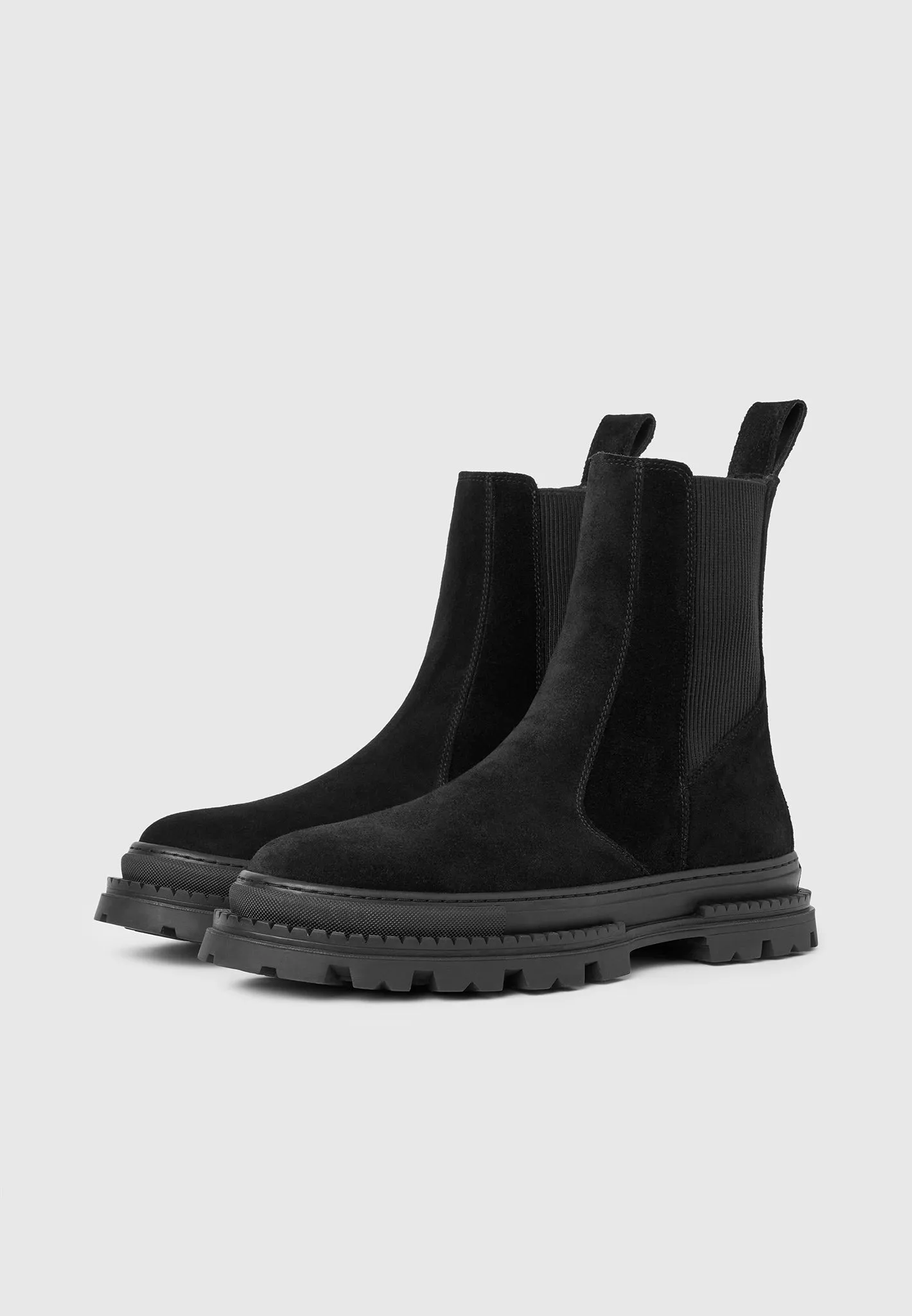 Bordeaux - Suede Chelsea Boot - Black sold by Maniere De Voir product image thumbnail 2