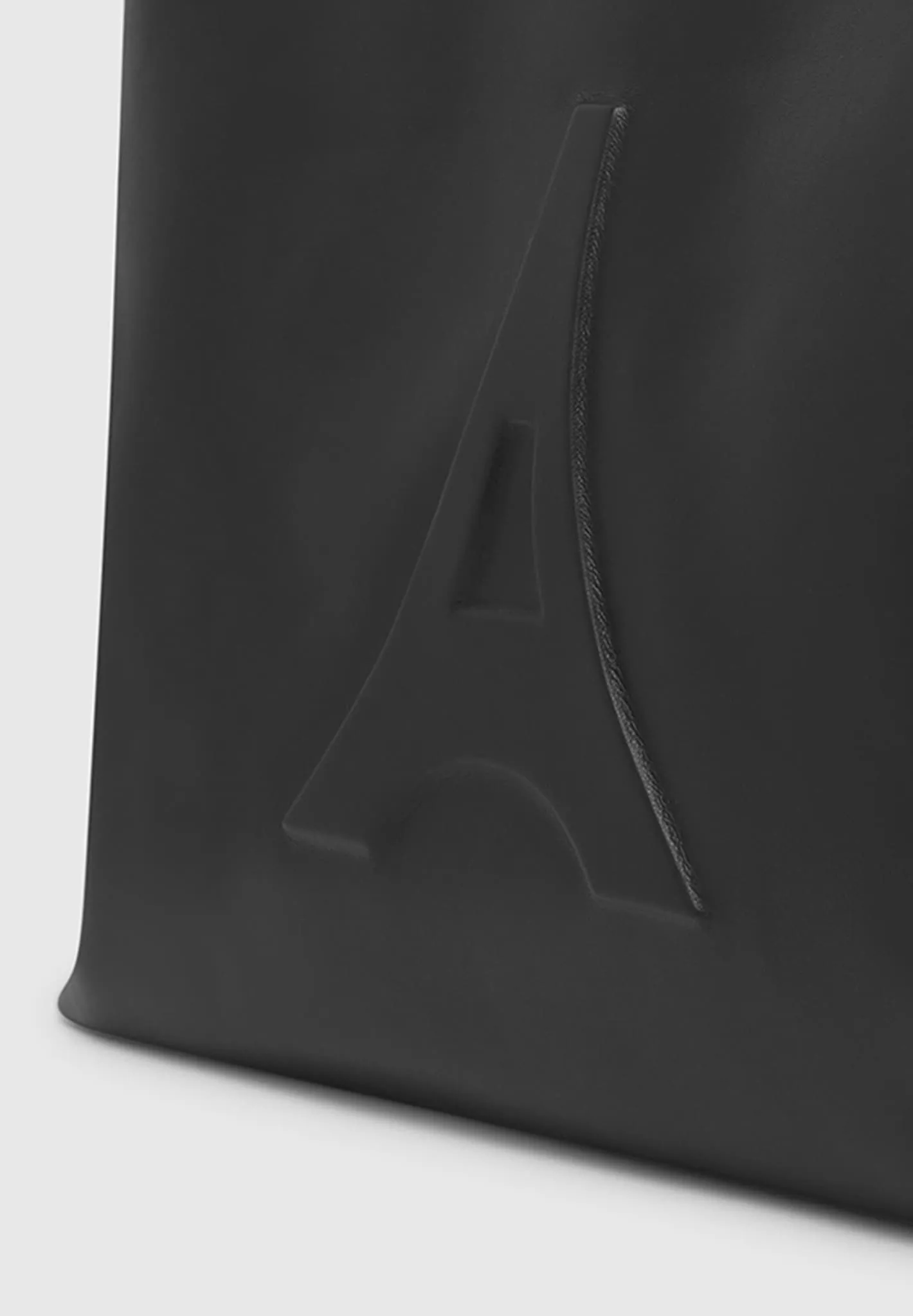 Vegan Leather Embossed Eiffel Tote - Black sold by Maniere De Voir product image thumbnail 5