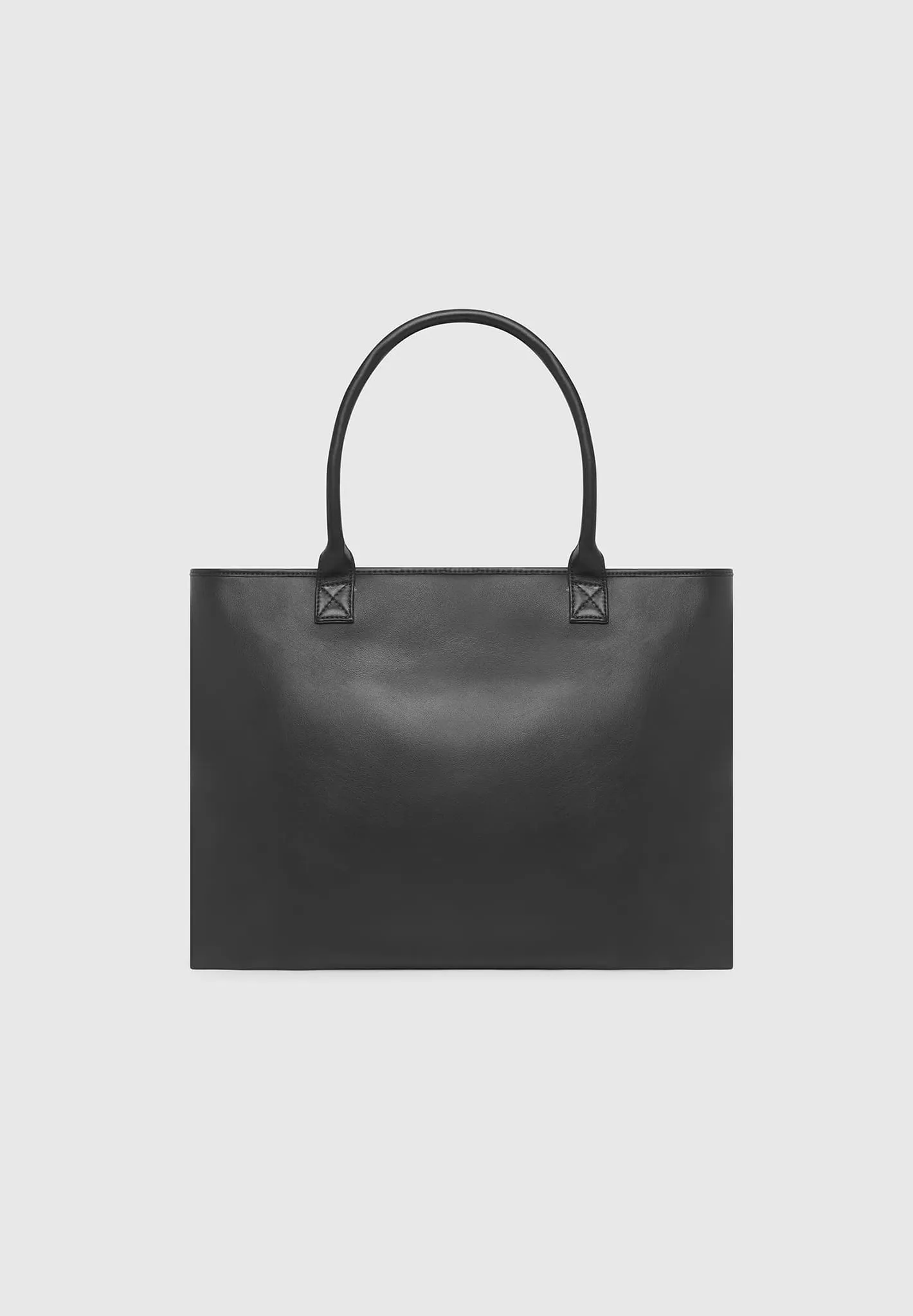 Vegan Leather Embossed Eiffel Tote - Black sold by Maniere De Voir product image thumbnail 3