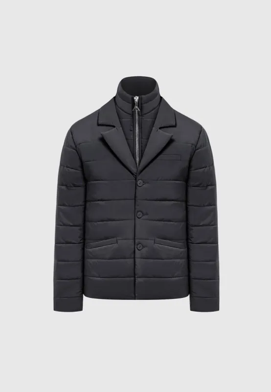 Quilted Blazer Jacket - Black sold by Maniere De Voir