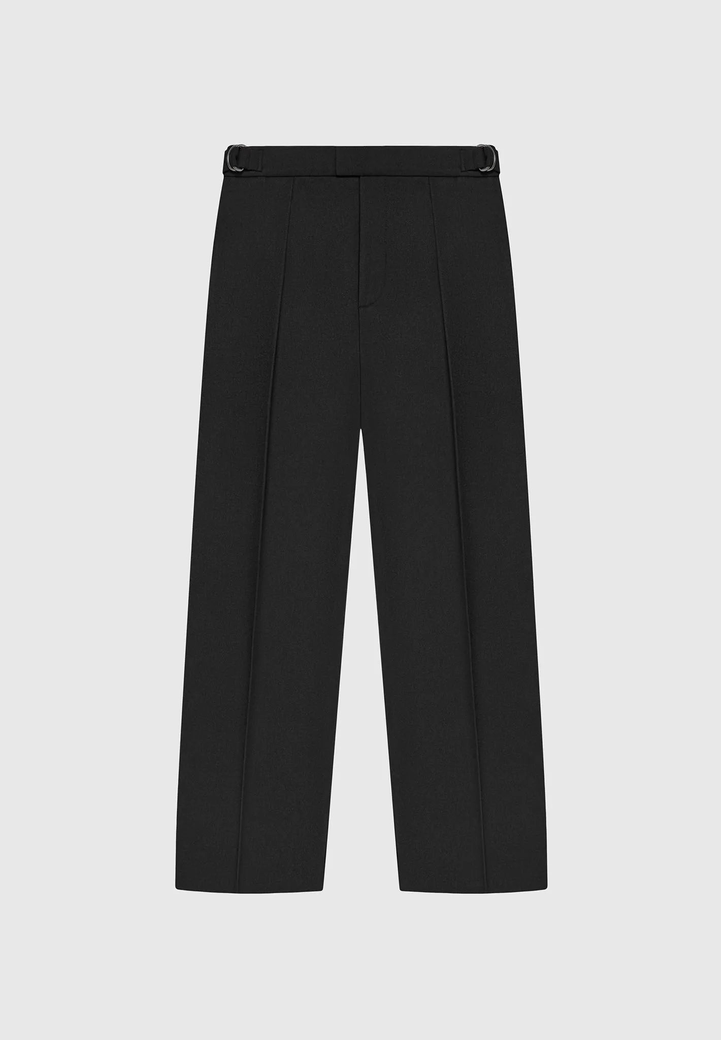 Relaxed Tailored Trousers with Pleat - Black sold by Maniere De Voir product image thumbnail 2