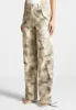 High Waisted Camo Cargo Pants - Beige sold by Maniere De Voir