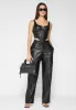 Leather Corset Top - Black sold by Maniere De Voir
